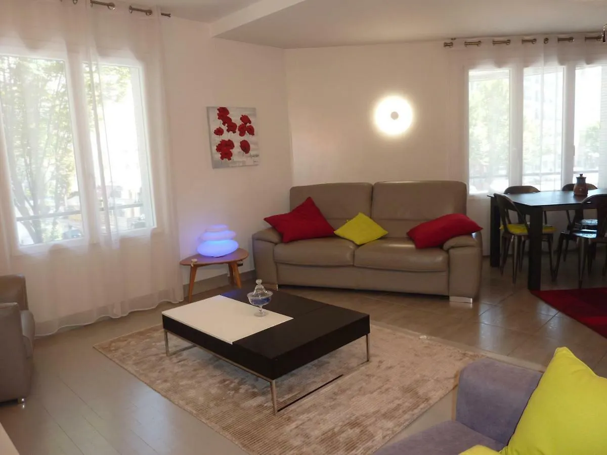 Lyon Superbe Appartement Parc Tete D'Or 95 M2 Clim Parking Frankreich