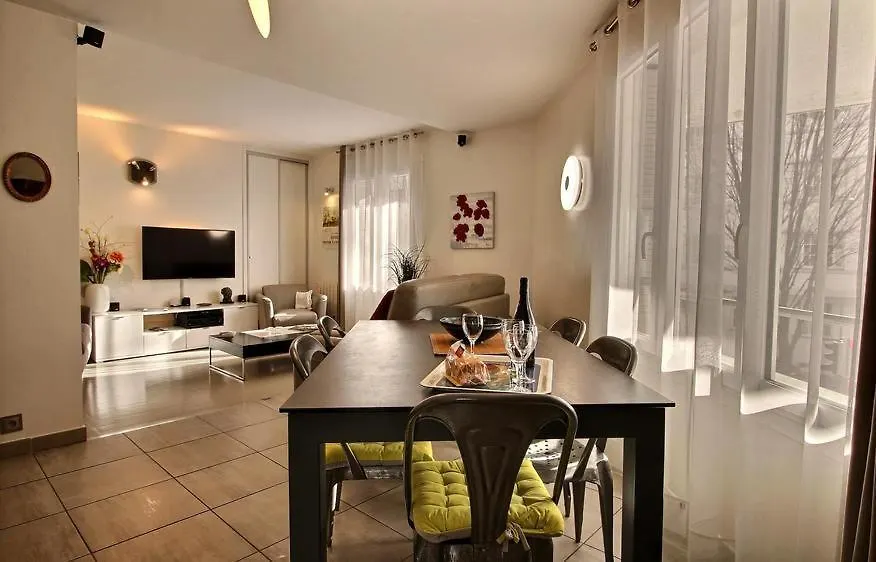 Lyon Superbe Appartement Parc Tete D'Or 95 M2 Clim Parking 0*,